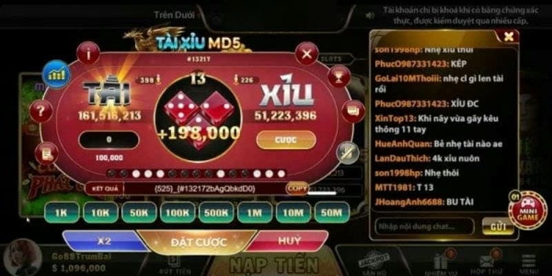 Chiến lược chơi tài xỉu MD5 rikvip